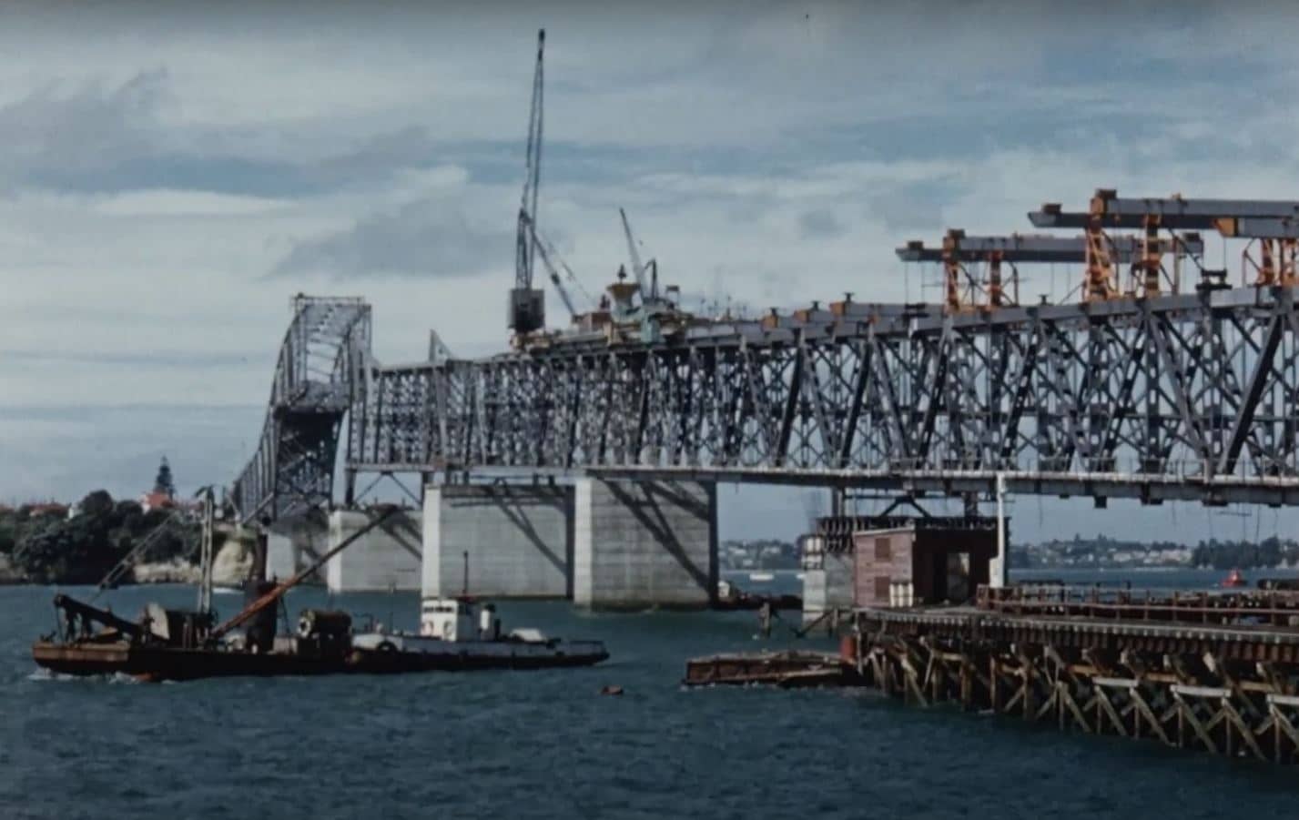Auckland’s Harbour Bridge - one of the world’s first reinforced concrete bridges