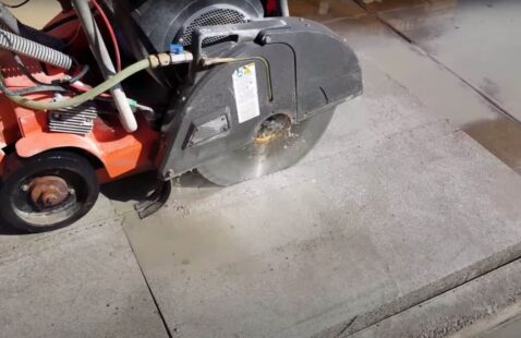 Is Wet Concrete Cutting Messy?
